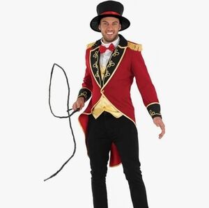 Ringmaster costume worn once size xl